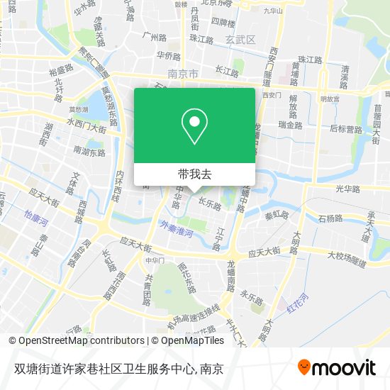 双塘街道许家巷社区卫生服务中心地图