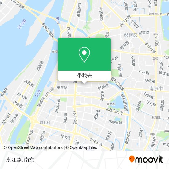 湛江路地图