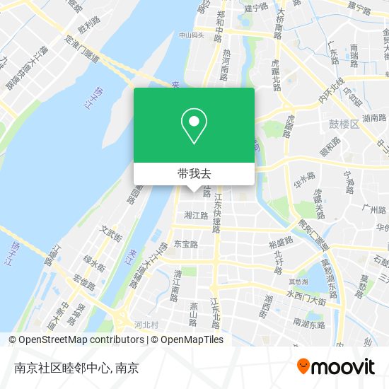 南京社区睦邻中心地图