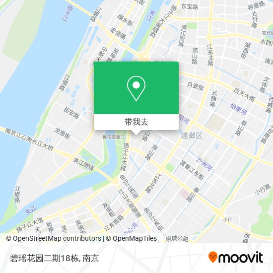 碧瑶花园二期18栋地图