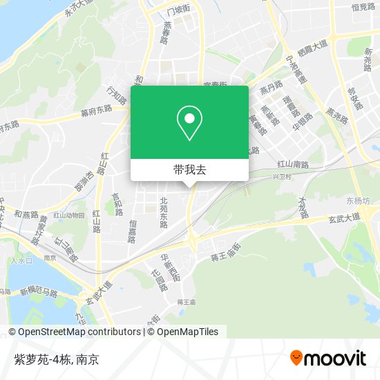 紫萝苑-4栋地图