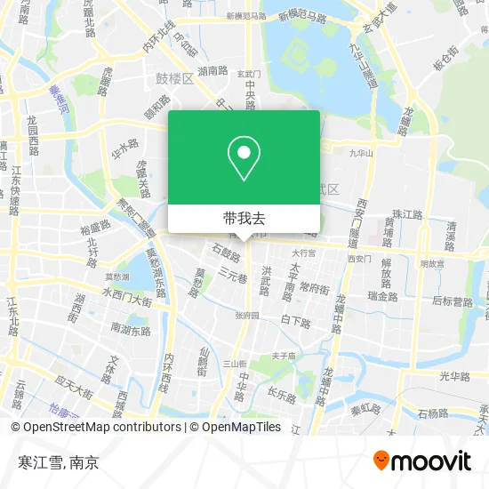 寒江雪地图