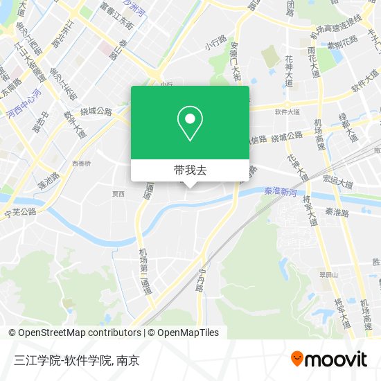 三江学院-软件学院地图