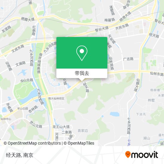 经天路地图