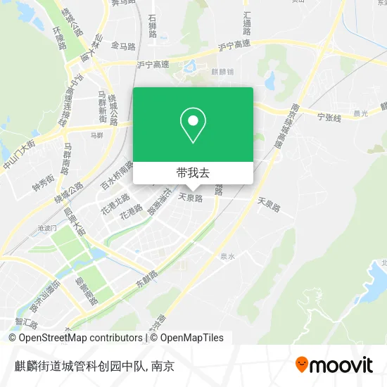 麒麟街道城管科创园中队地图