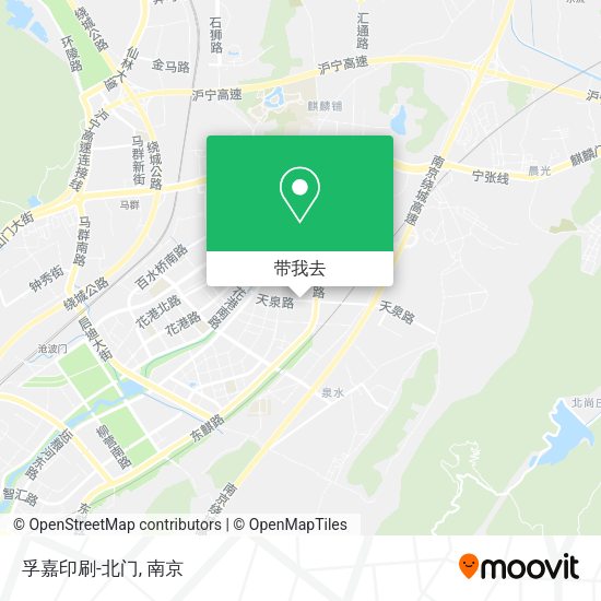 孚嘉印刷-北门地图