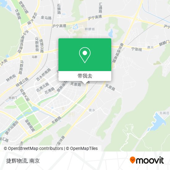 捷辉物流地图