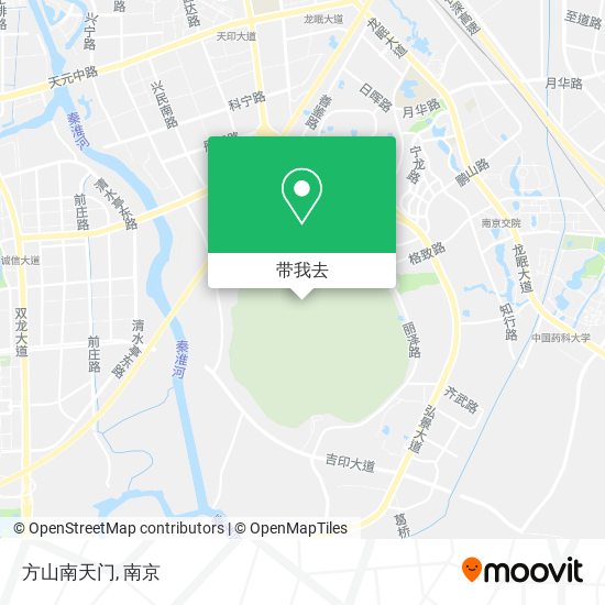 方山南天门地图