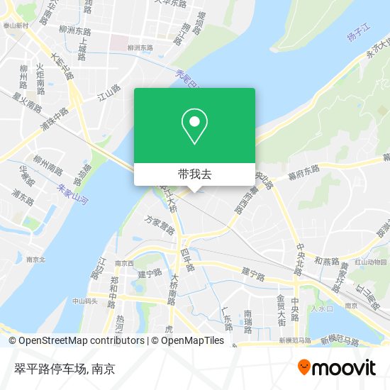 翠平路停车场地图