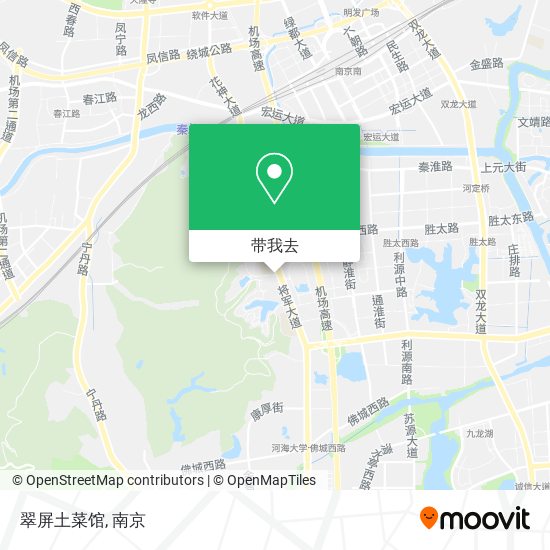 翠屏土菜馆地图