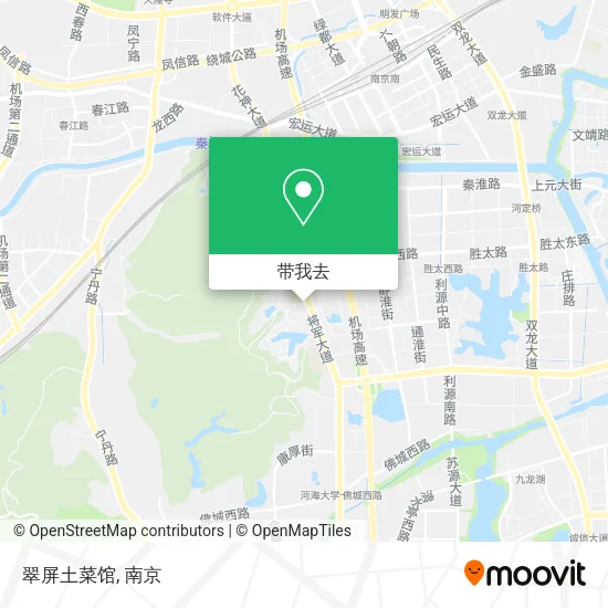 翠屏土菜馆地图