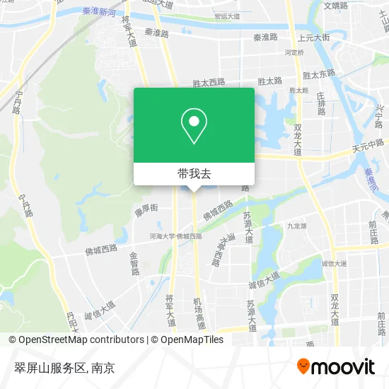 翠屏山服务区地图