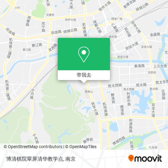 博清棋院翠屏清华教学点地图