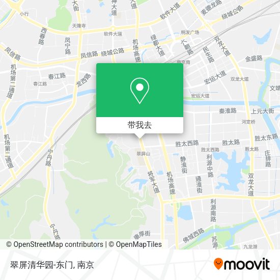 翠屏清华园-东门地图
