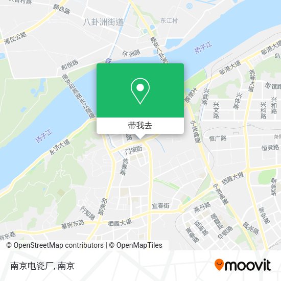 南京电瓷厂地图