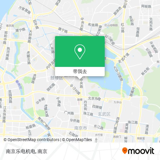 南京乐电机电地图