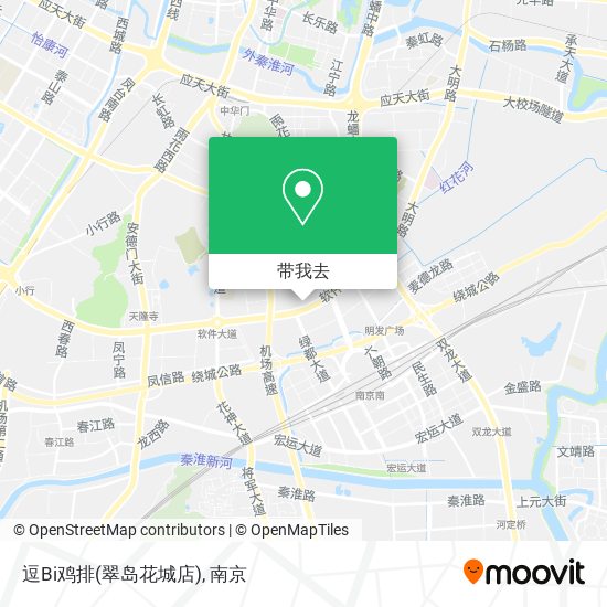逗Bi鸡排(翠岛花城店)地图