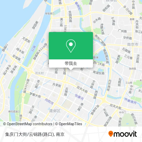 集庆门大街/云锦路(路口)地图
