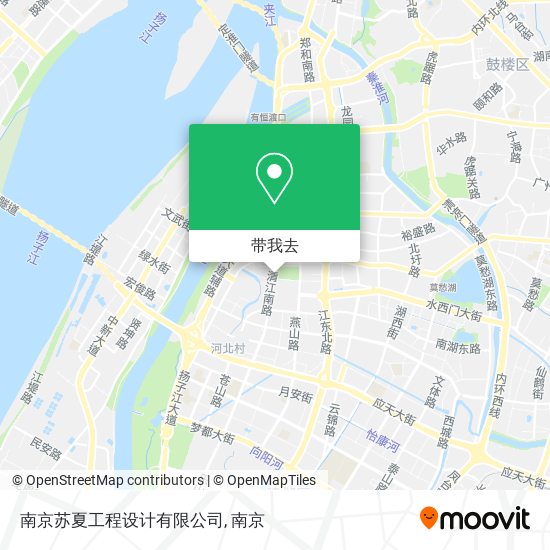南京苏夏工程设计有限公司地图