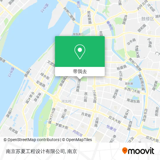 南京苏夏工程设计有限公司地图