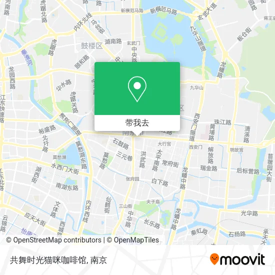 共舞时光猫咪咖啡馆地图