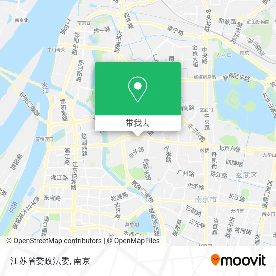 江苏省委政法委地图
