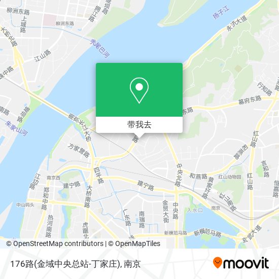 176路(金域中央总站-丁家庄)地图