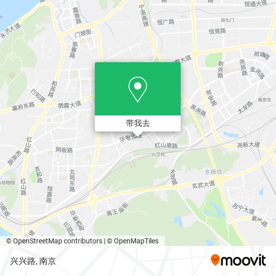 兴兴路地图