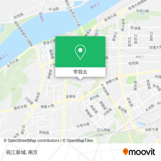 燕江新城地图