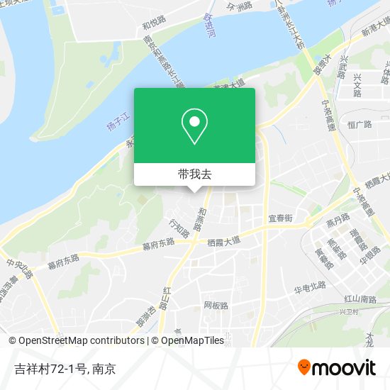 吉祥村72-1号地图