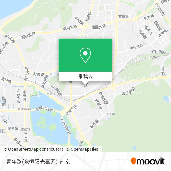青年路(东恒阳光嘉园)地图