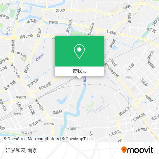 汇景和园地图