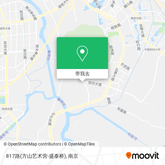 817路(方山艺术营-盛泰桥)地图
