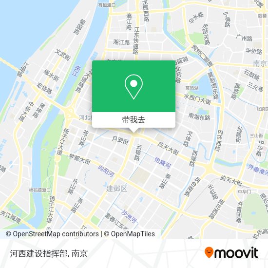 河西建设指挥部地图