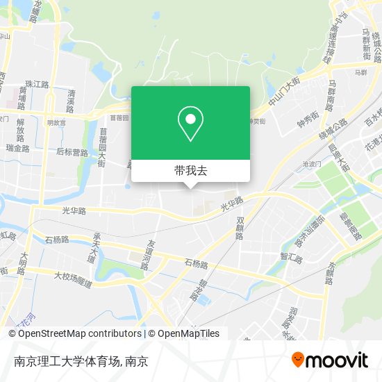 南京理工大学体育场地图