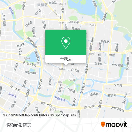 祁家面馆地图