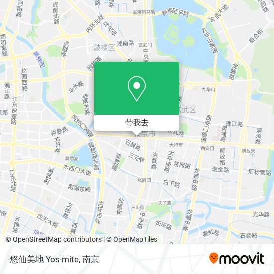 悠仙美地 Yos·mite地图