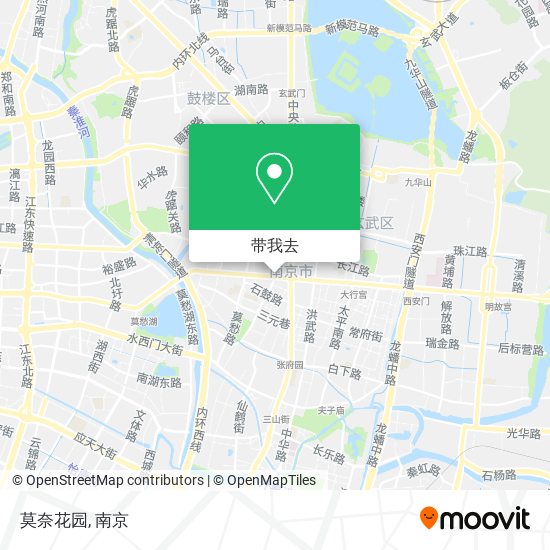 莫奈花园地图