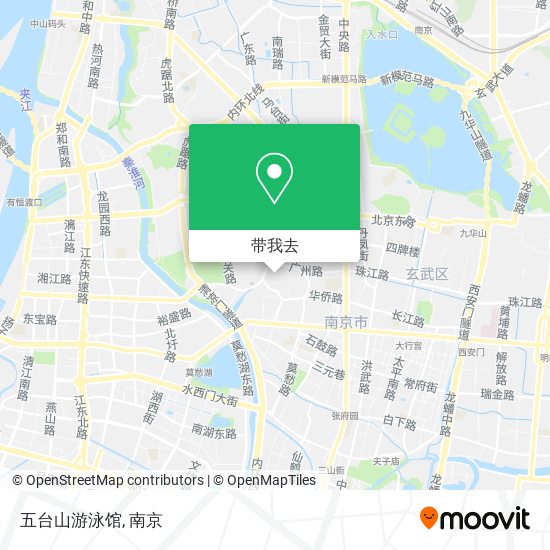 五台山游泳馆地图