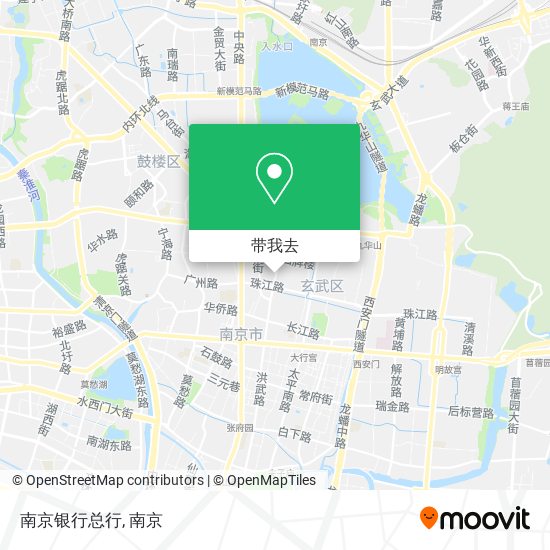 南京银行总行地图