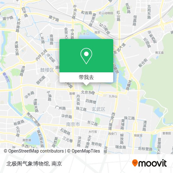 北极阁气象博物馆地图