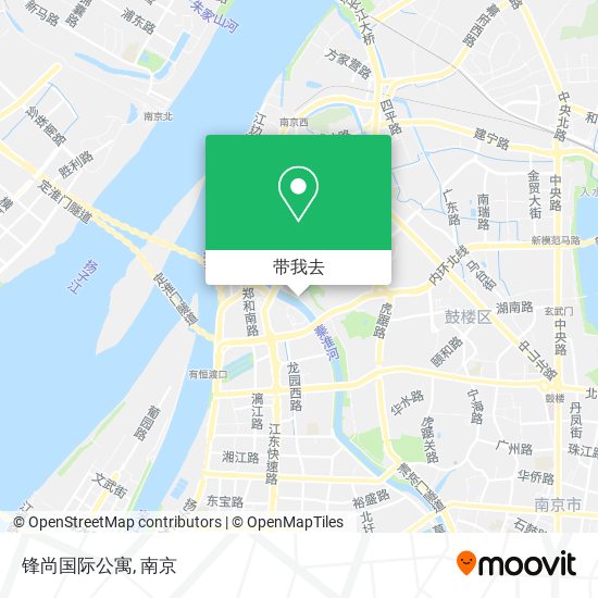 锋尚国际公寓地图