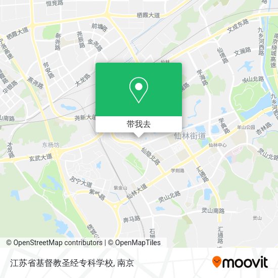 江苏省基督教圣经专科学校地图