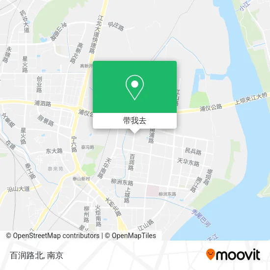 百润路北地图