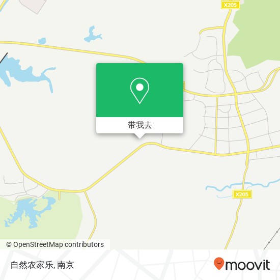 自然农家乐地图