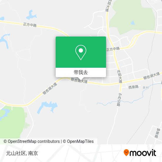 元山社区地图