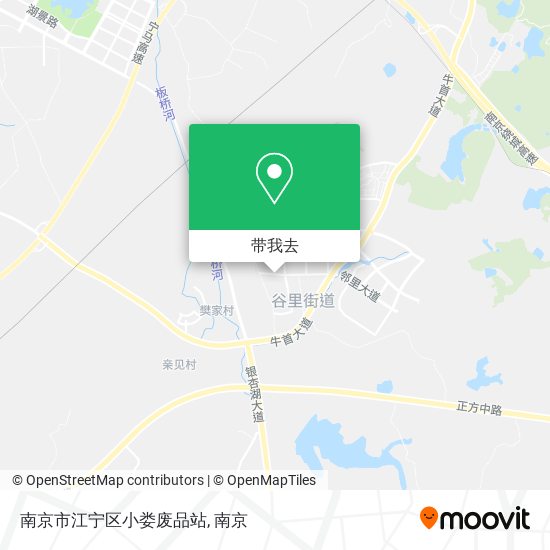 南京市江宁区小娄废品站地图