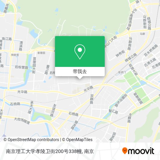 南京理工大学孝陵卫街200号338幢地图