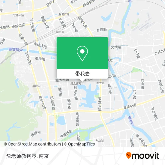 詹老师教钢琴地图