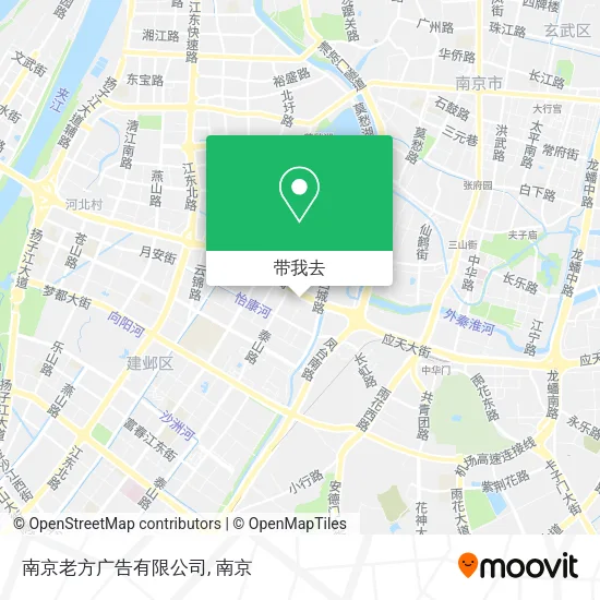 南京老方广告有限公司地图